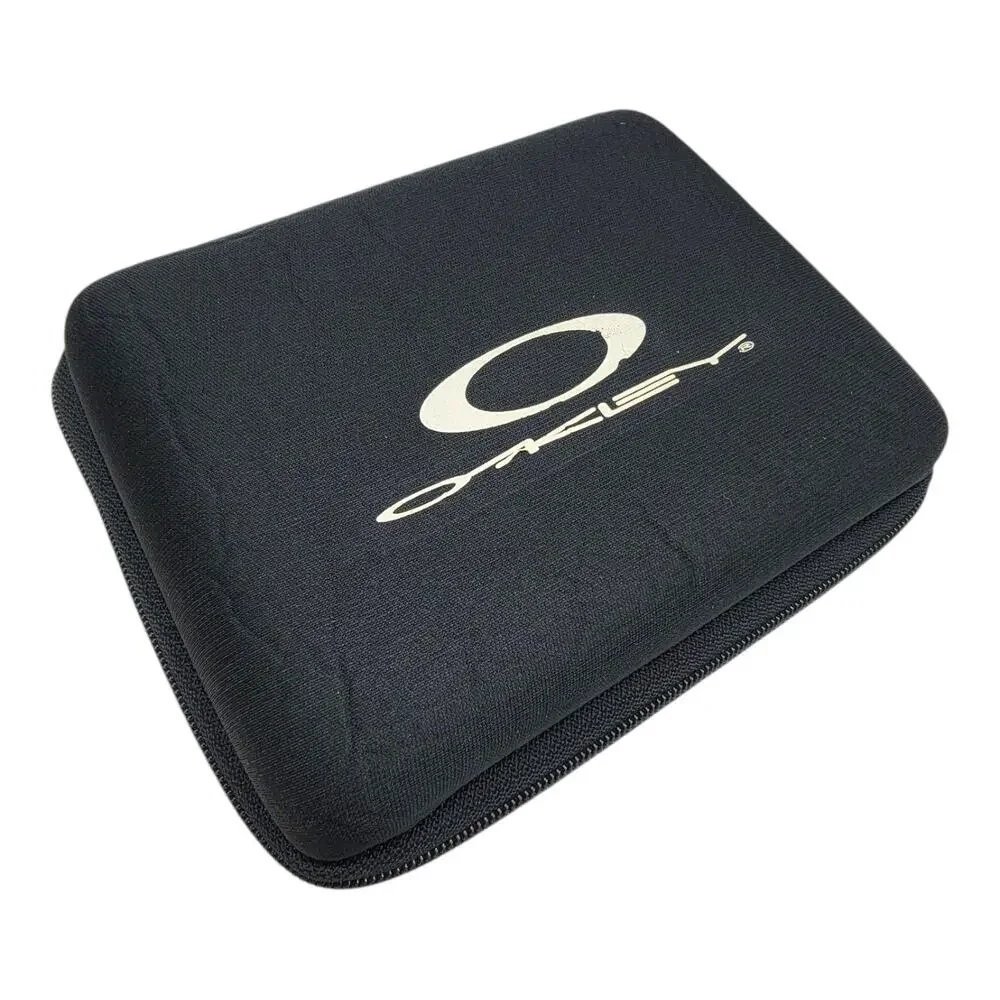 Oakley Universal Goggle Case Black Zip Hard Shell Storage Pouch Ski Snowboard